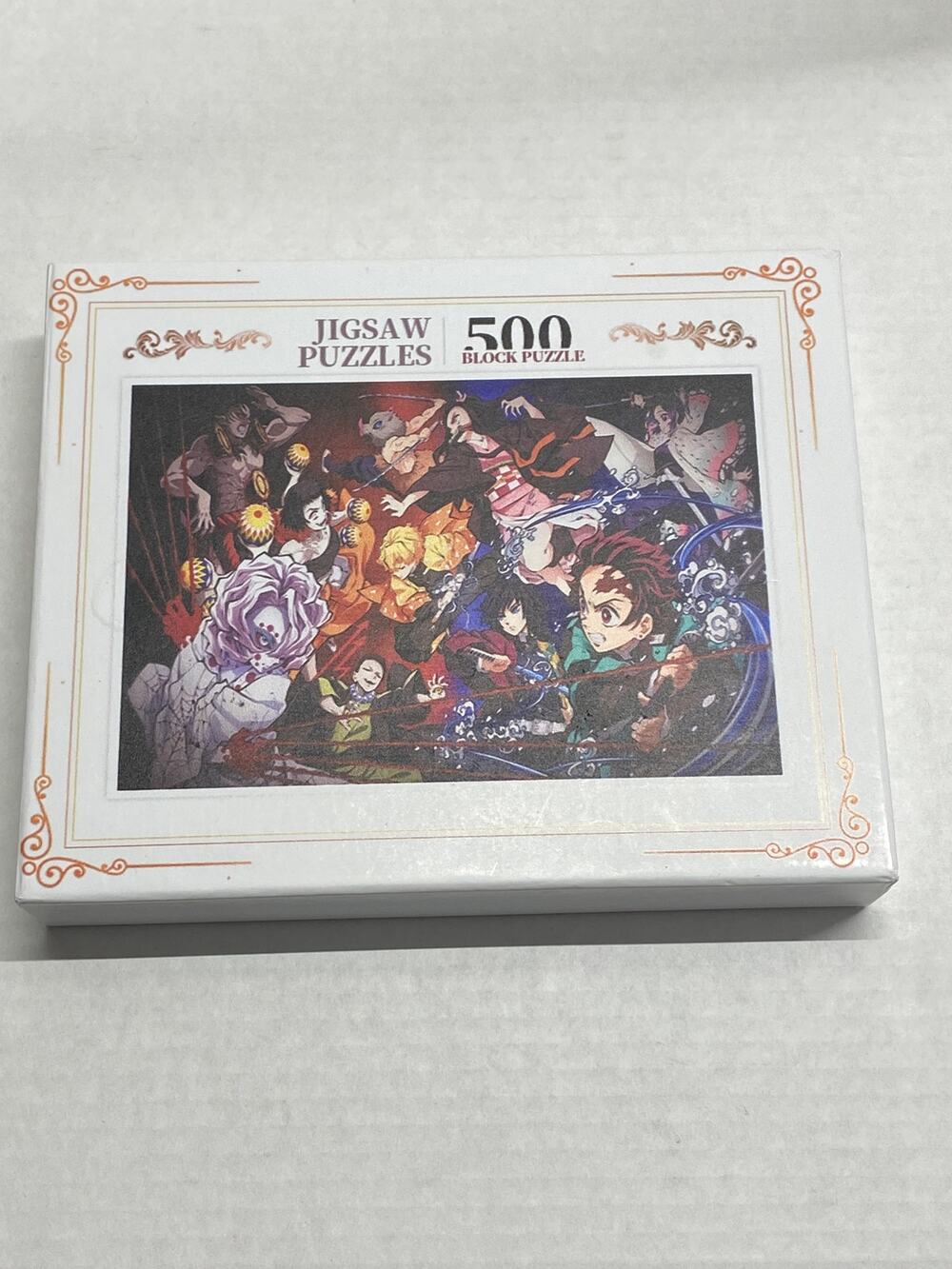Anime Demon Slayer Style 500 Piece Jigsaw Puzzle Pre Owned